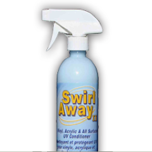 SWIRL AWAY II SPA COVER CLEANER