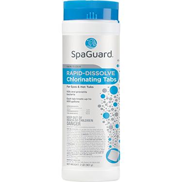 RAPID-DISSOLVE CHLORINE TABS