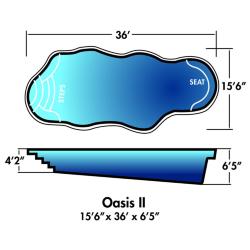 Oasis II 15 x 36