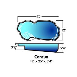 Cancun 12 x 25