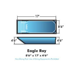 Eagle Ray 8 x 17