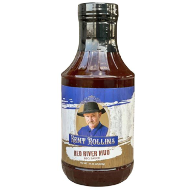 Kent Rollins Red River Mud BBQ Sauce 21.5 oz