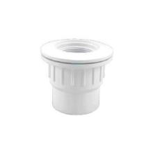 2in Socket x 2in Spigot White Fiberglass Wall Fitting and 3/4in Eyeball