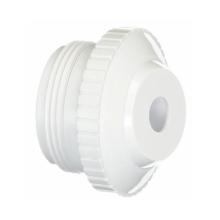 1.5 MPT White Hydrostream Fitting with 0.5in Opening
