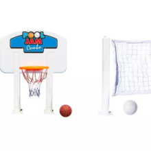 Pool Jam Inground Pool Basketball and Volleyball Combo