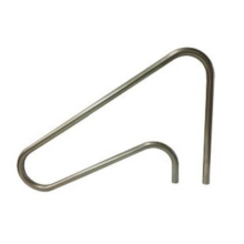 Spruce Dip to Pool X-Braced Handrail