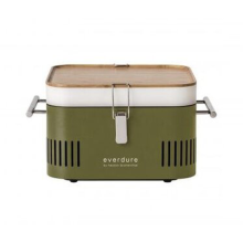 CUBE CHARCOAL BBQ-KHAKI