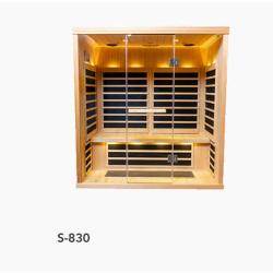 S-830 Low EMR/Low EF Infrared Sauna