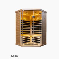 S-870 Low EMR/Low EF Infrared Sauna