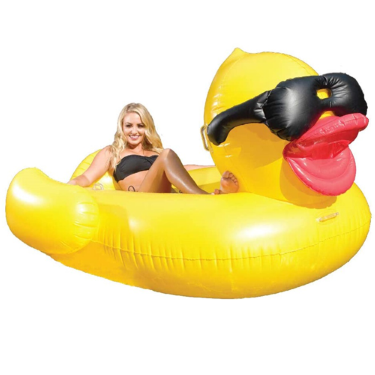 Large Riding Derby Duck