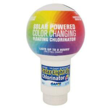 Solar Globe Color Changing Floating Chlorine Dispenser