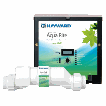 HAYWARD AQUARITE LOW SALT W/30K GAL CELL