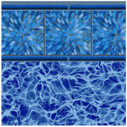 Flower Burst Vinyl Liner