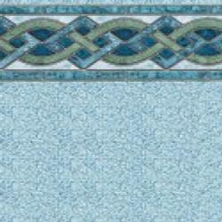 Inground Pool Liners Latham Marble Inlay <br>Crystal (Marble-Inlay-Crystal)