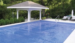 Simply flip a switch Automatic Pool Safety Covers
