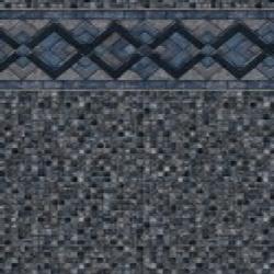 Cobalt Lake <br>Grey Mosaic