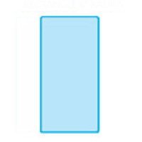 RECTANGLE 6 RADIUS RECTANGLE 6 RADIUS