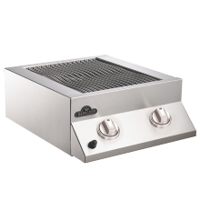 Built-In Flat Top Grill Head - Stainless Steel