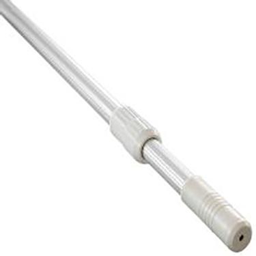 DELUXE POLE TELESCOPIC 8-16ft  RIBBED  OUTER LOCK  POOL STYLE