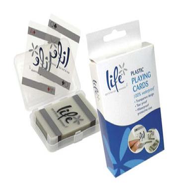 LIFE WATERPROOF PLAYING CARDS