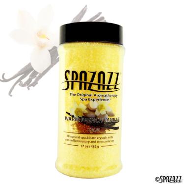 Spazazz BOTANICALS Calm French Vanilla 17oz Bottle