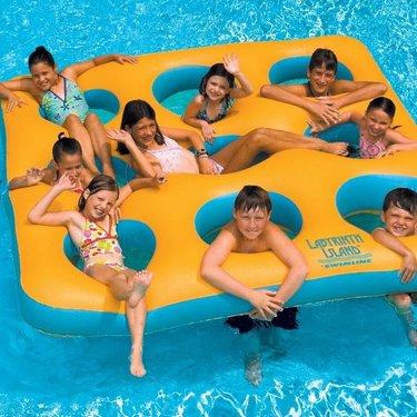 Labyrinth Island Inflatable Float
