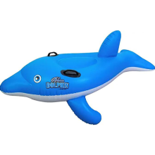 Inflatable Pool Toys Swimline Blue Dolphin Super Jumbo Rider (90453)