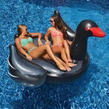 Inflatable Pool Toys Swimline Giant Swan (Black) (90628)