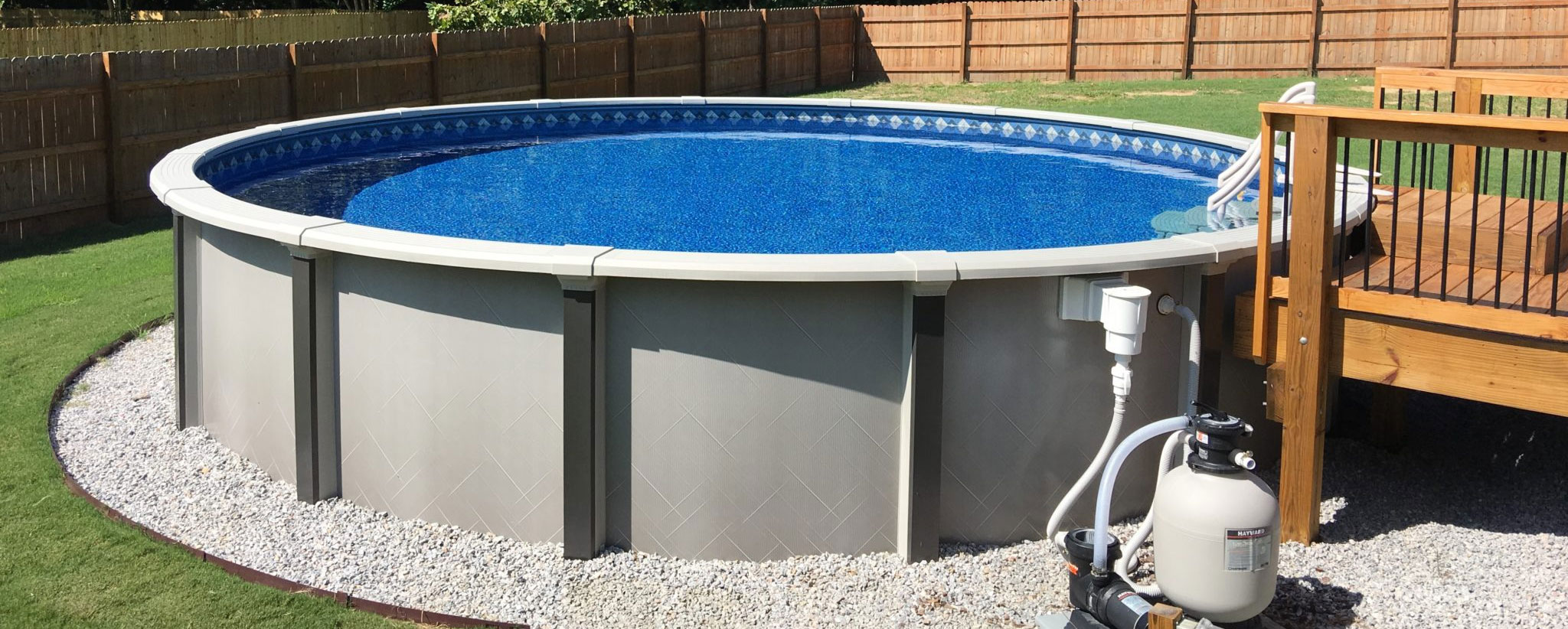 Wilbar Round Above Ground Pool