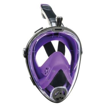 Leader Snorkel Mask - Purple (Small)